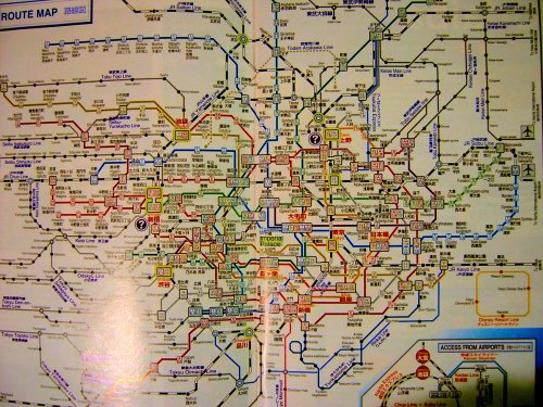 Tokyo Train Map